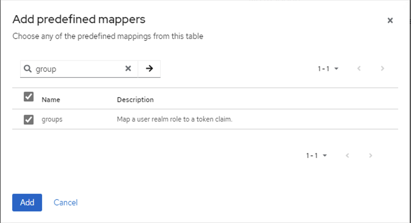 client scope mapper